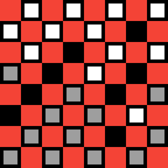 Checkers #1 - Moves 11-20 NFT on Algorand