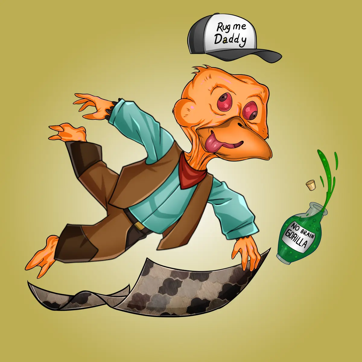 Rug Friends  #2964 NFT on Algorand