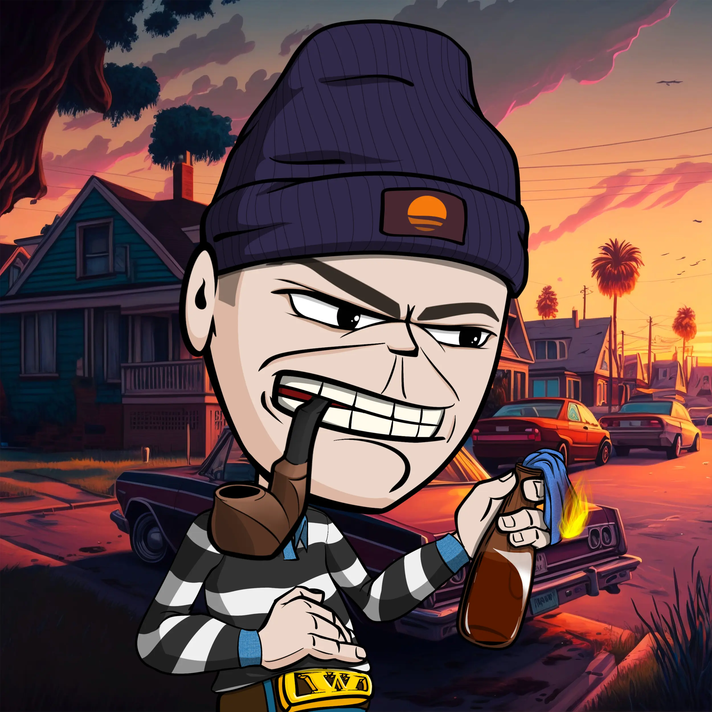 CoolCockGangs #122 NFT on Algorand