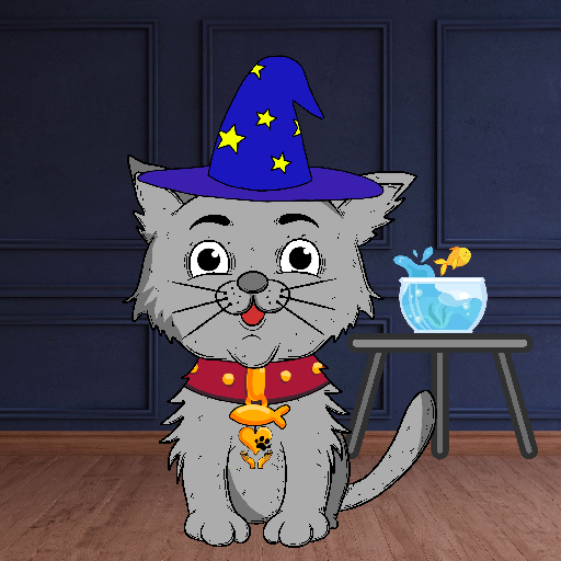 Happy Hoomens Cat#0448 NFT on Algorand