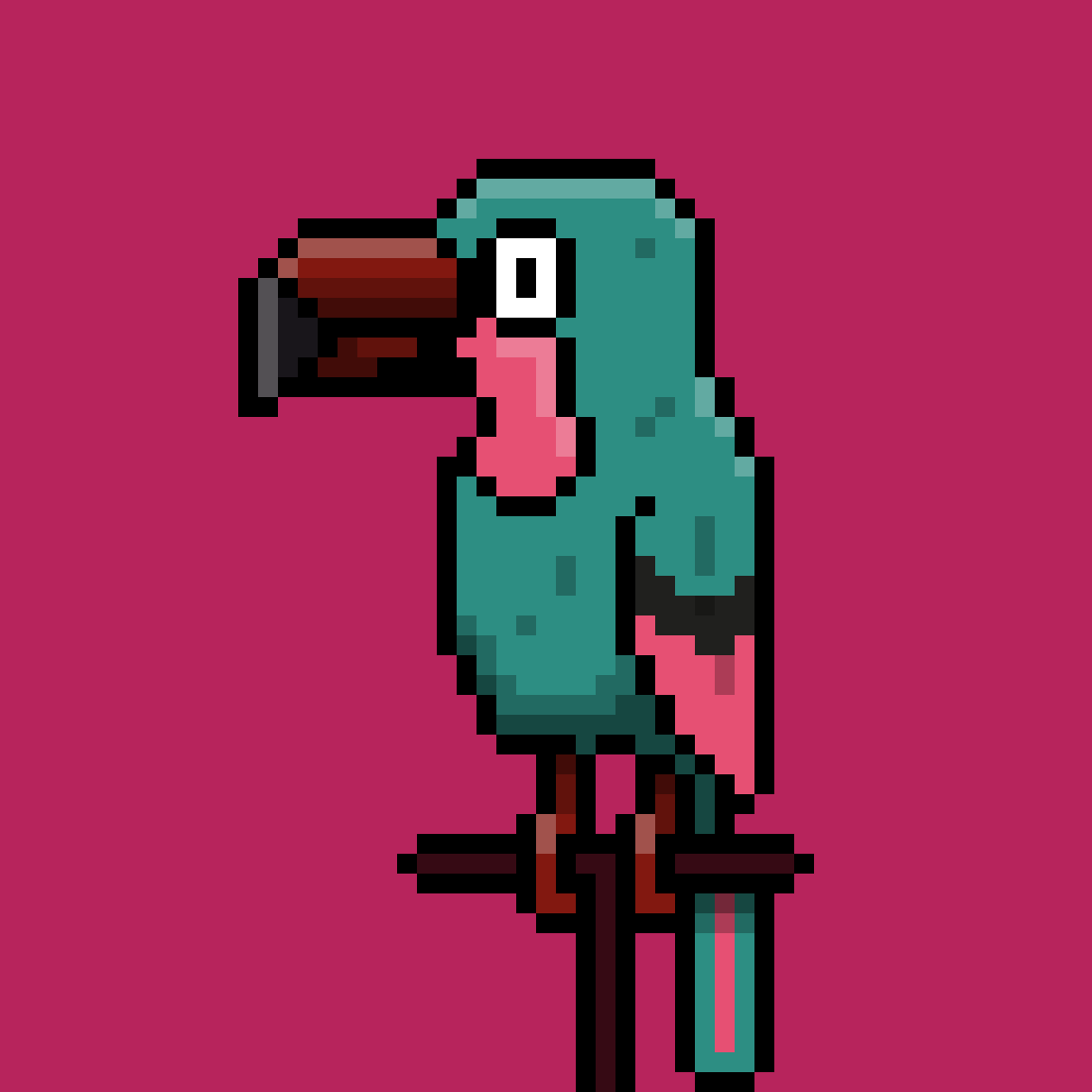 Algoparrot #47 - Kaison NFT on Algorand