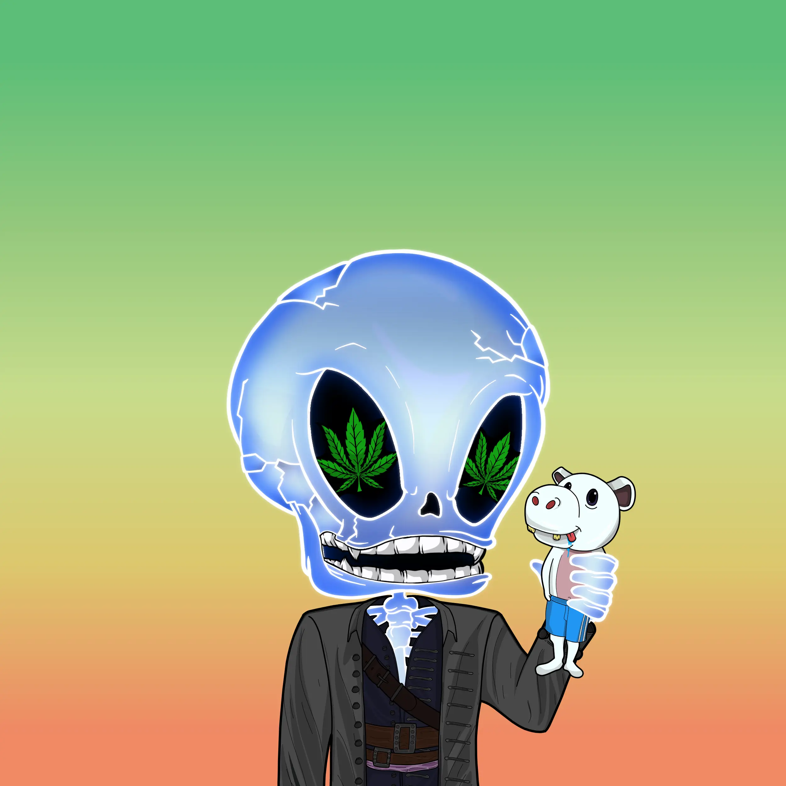 BoneBuddies #1729 NFT on Algorand