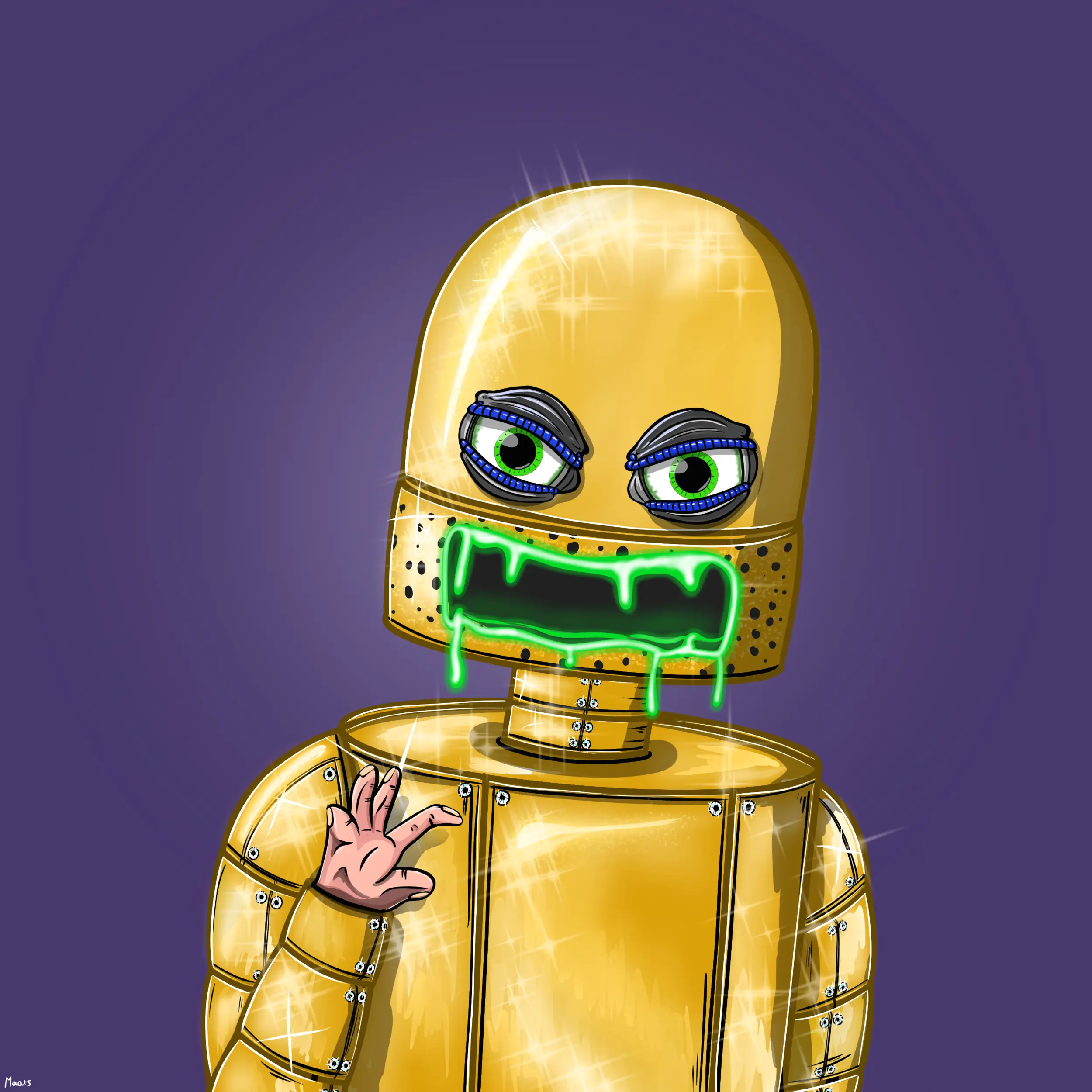 Mental Marvin #724 NFT on Algorand