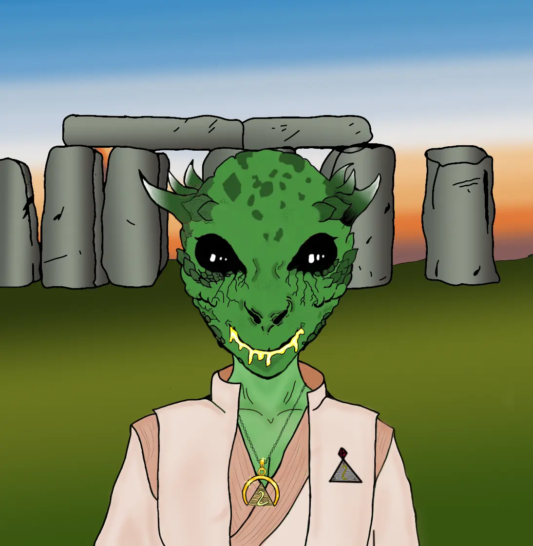 The Draconian Council  #645 NFT on Algorand