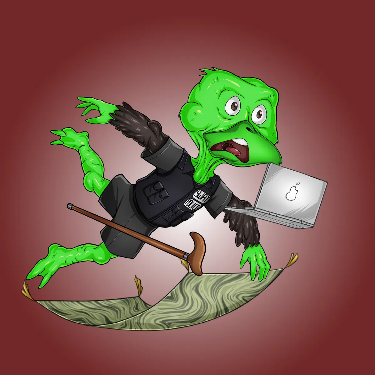 Rug Friends  #3267 NFT on Algorand