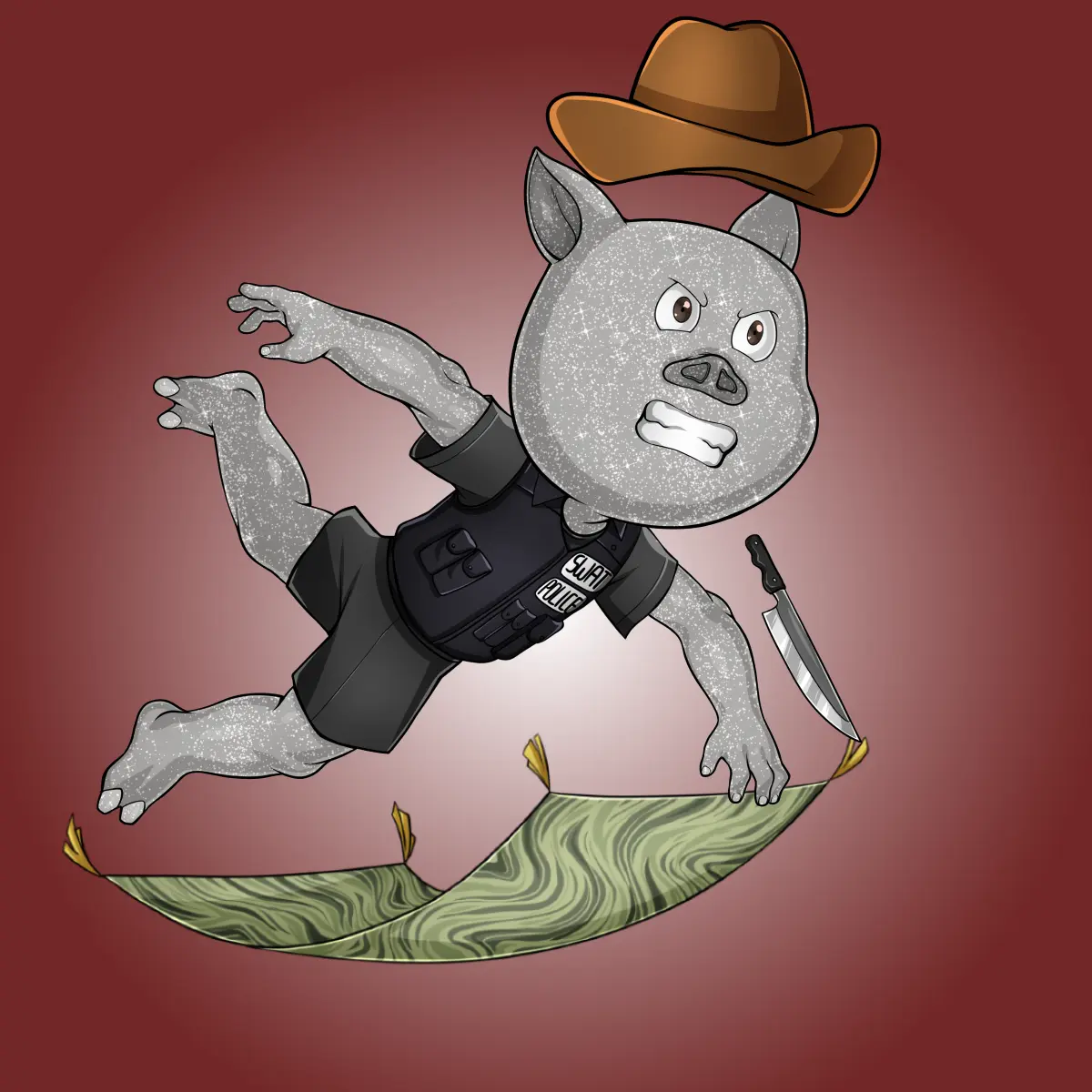 Rug Friends  #3043 NFT on Algorand