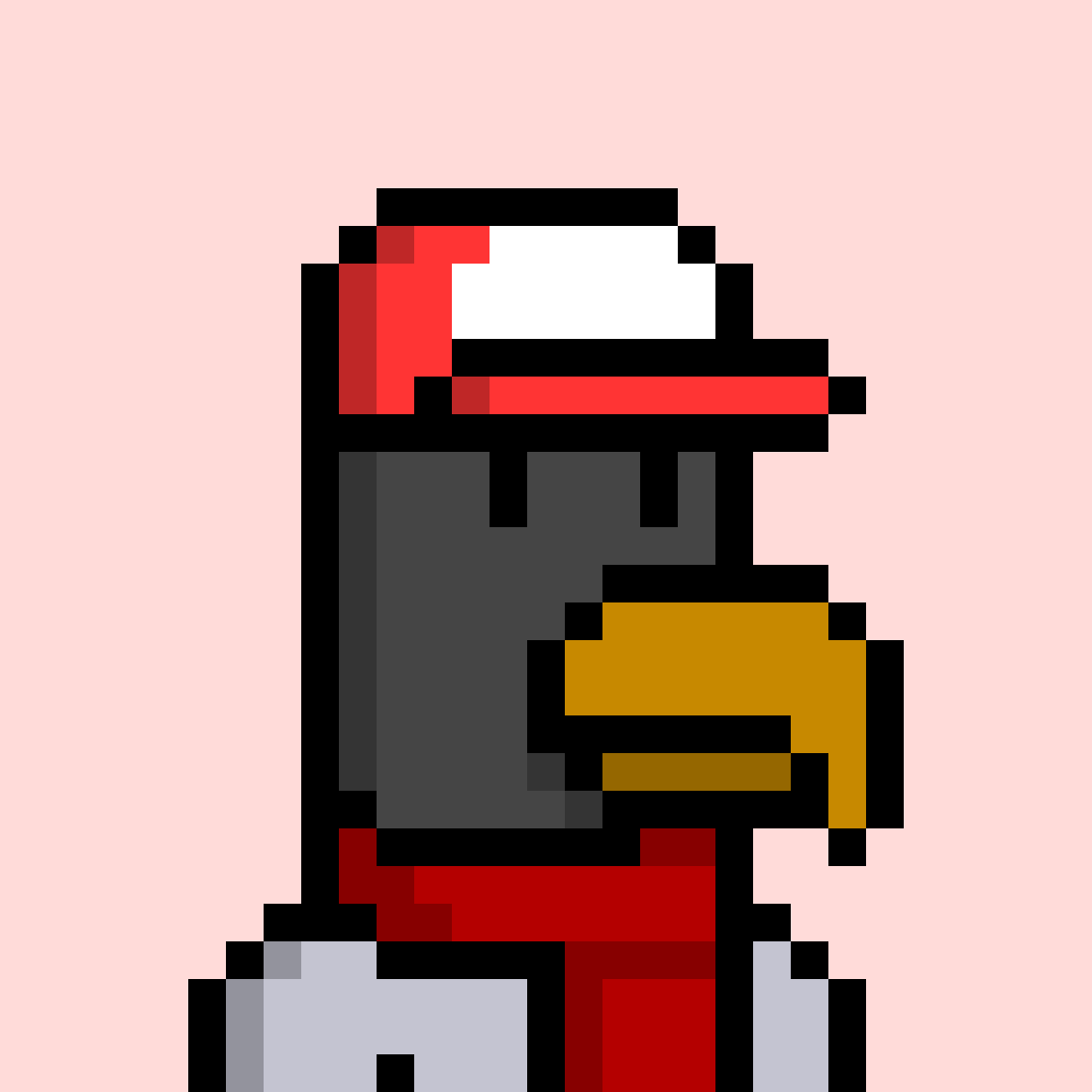 Pixel Parrot 167 NFT on Algorand
