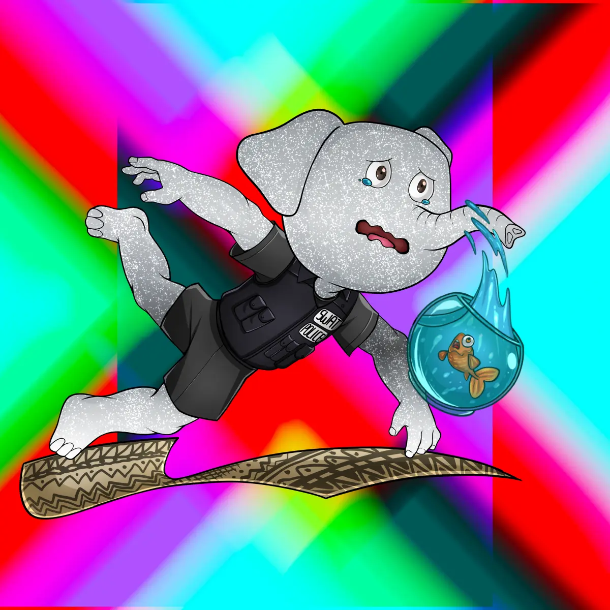 Rug Friends  #5465 NFT on Algorand