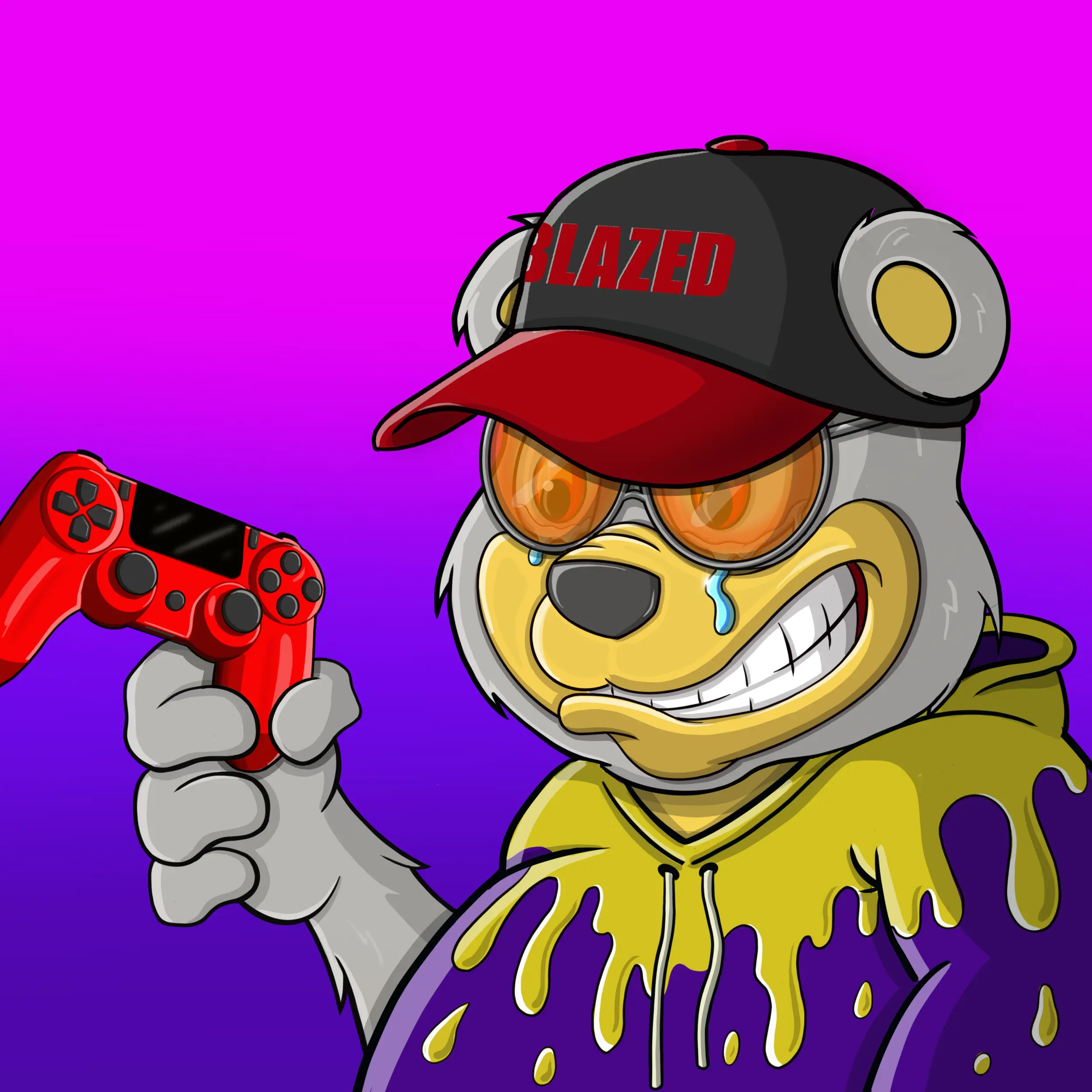 Burnin Bears #132 NFT on Algorand