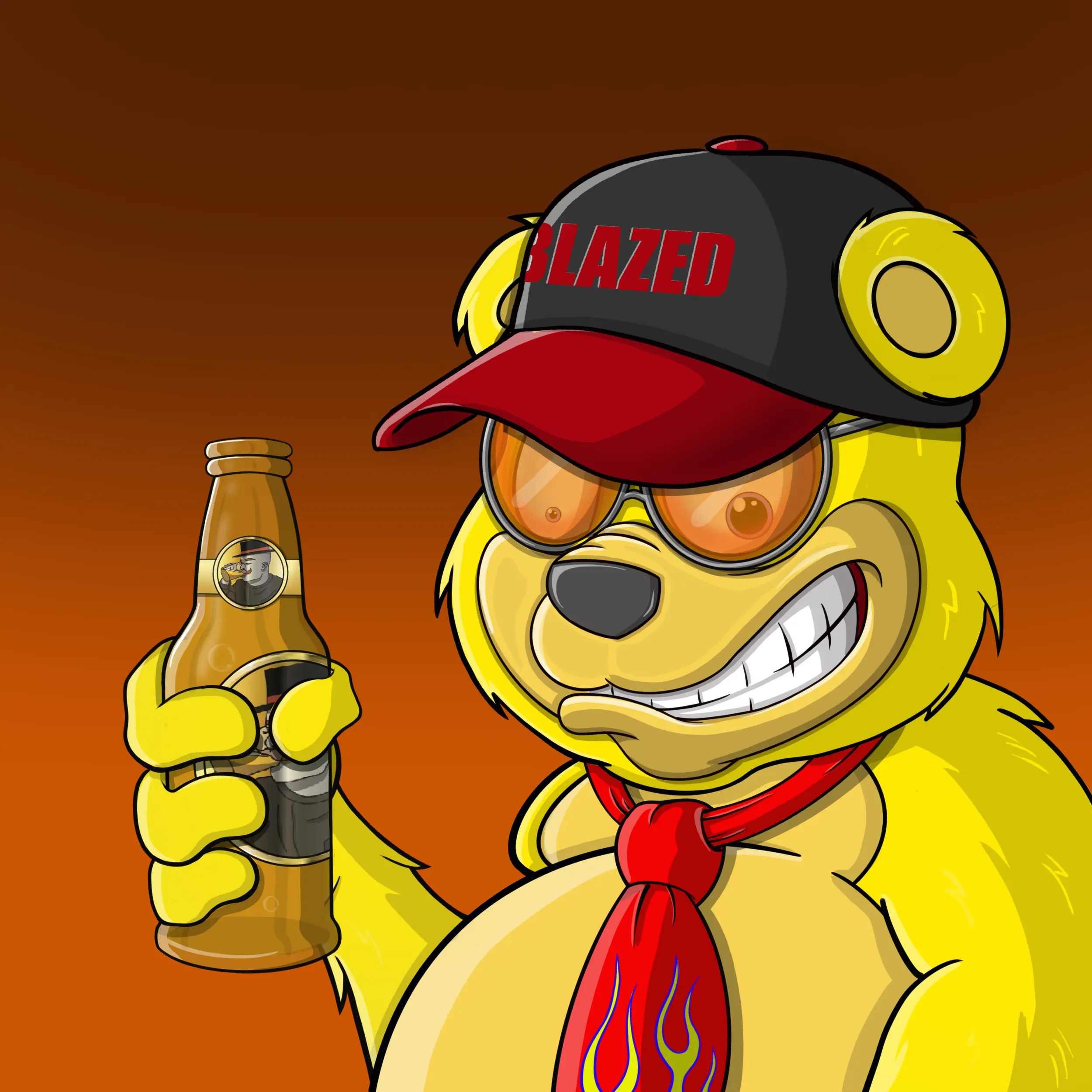 Burnin Bears #311 NFT on Algorand