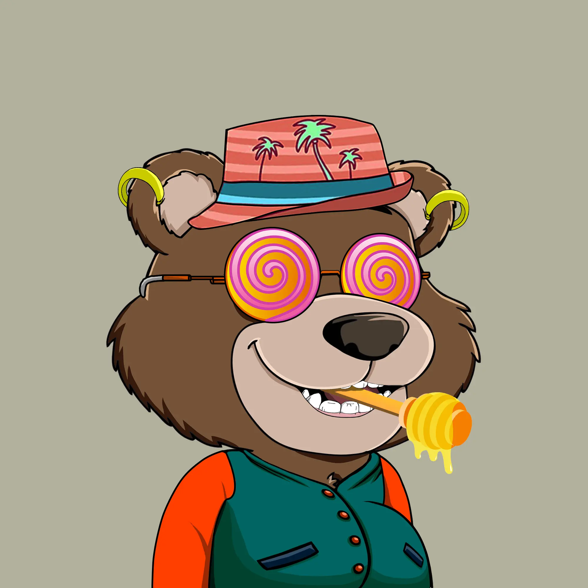 Gluttonous Bears #631 NFT on Algorand