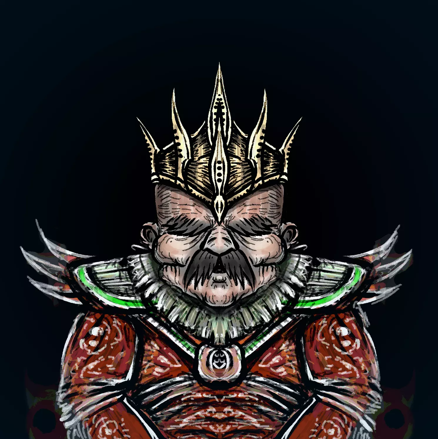 Wizard Kings #122 NFT on Algorand