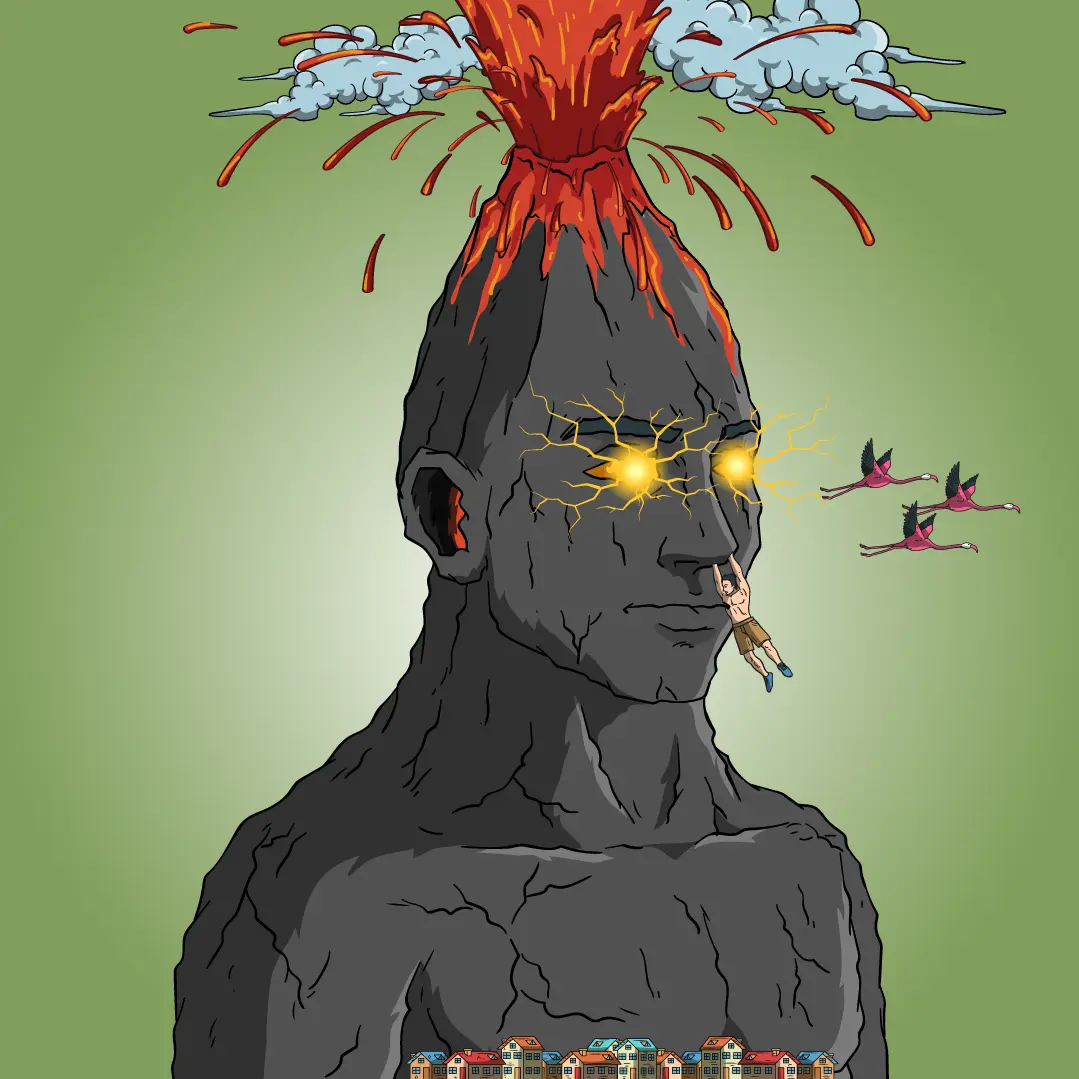 Volcano Boyz #1430 NFT on Algorand