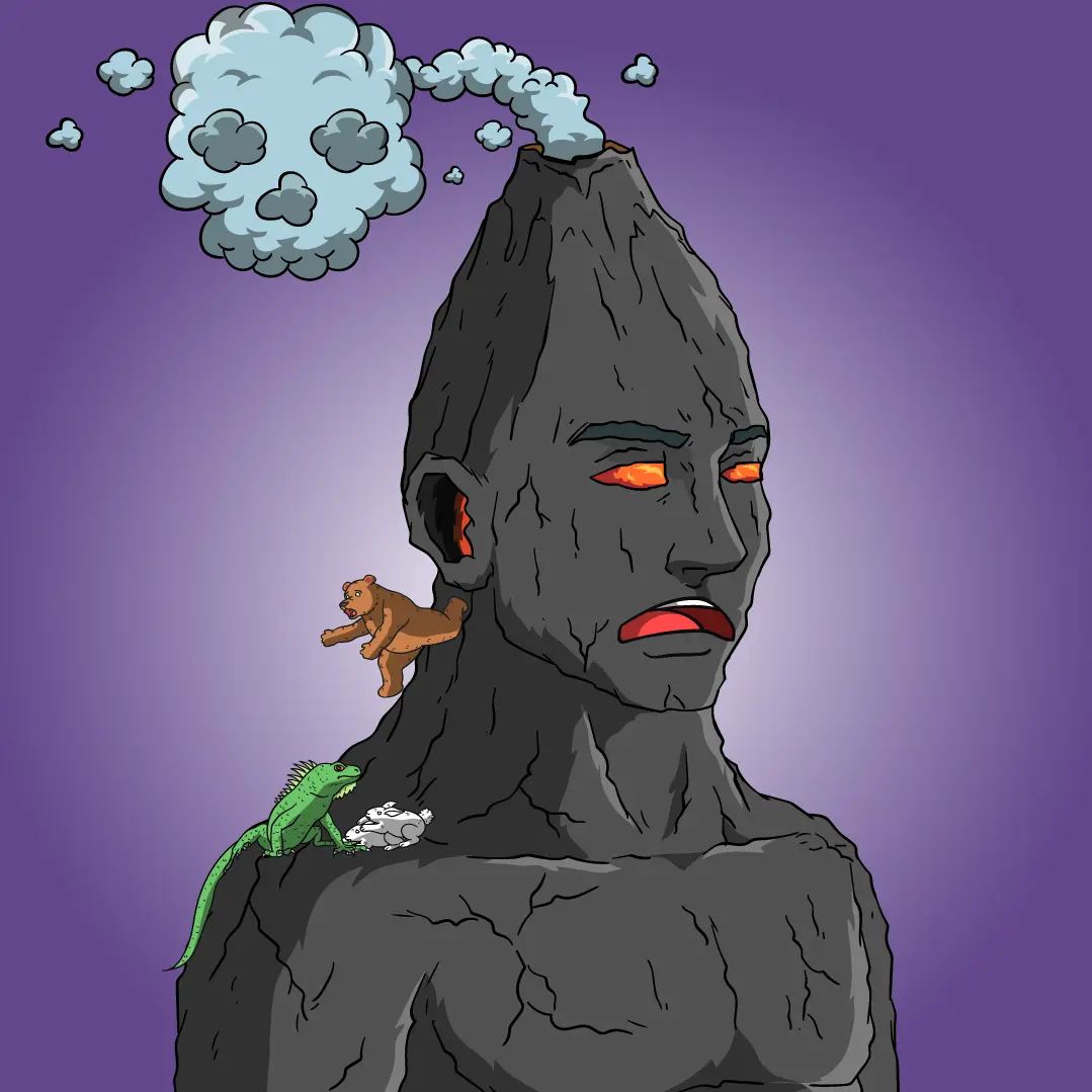 Volcano Boyz #666 NFT on Algorand