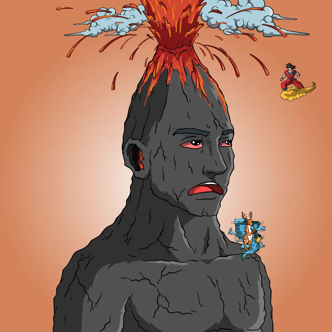 Volcano Boyz #1089 NFT on Algorand