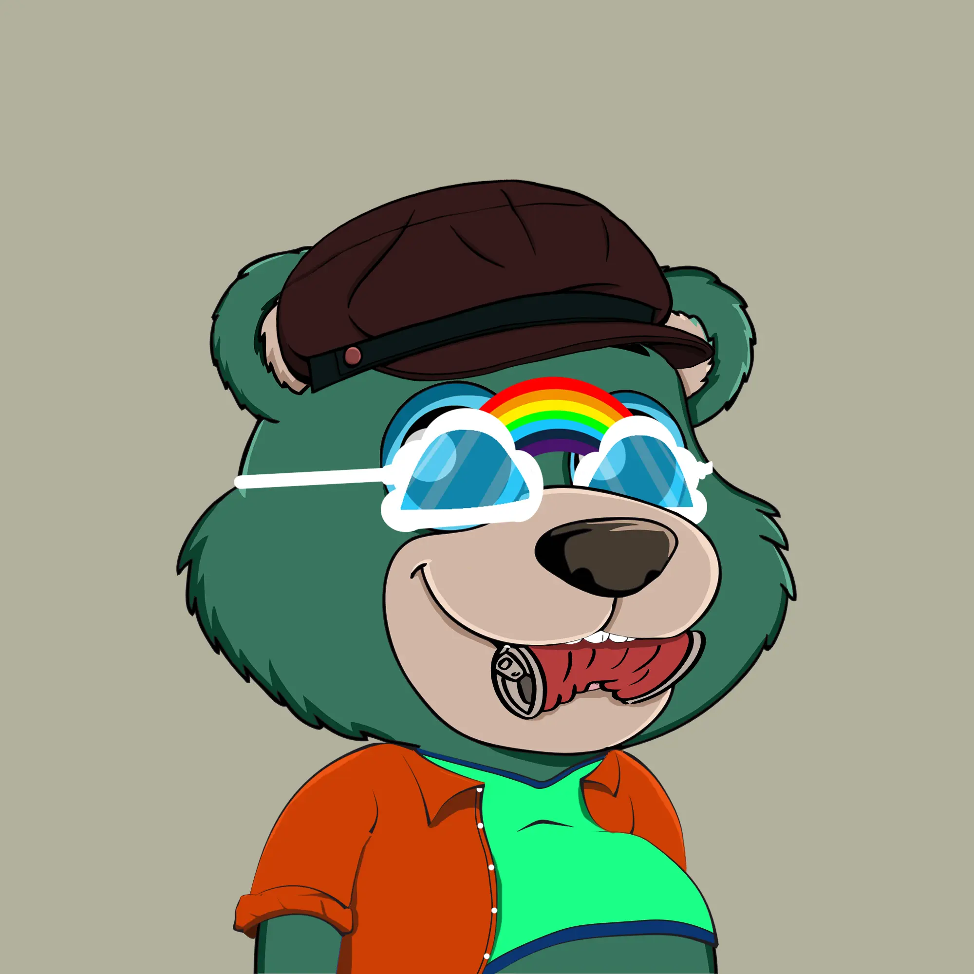 Gluttonous Bears #514 NFT on Algorand