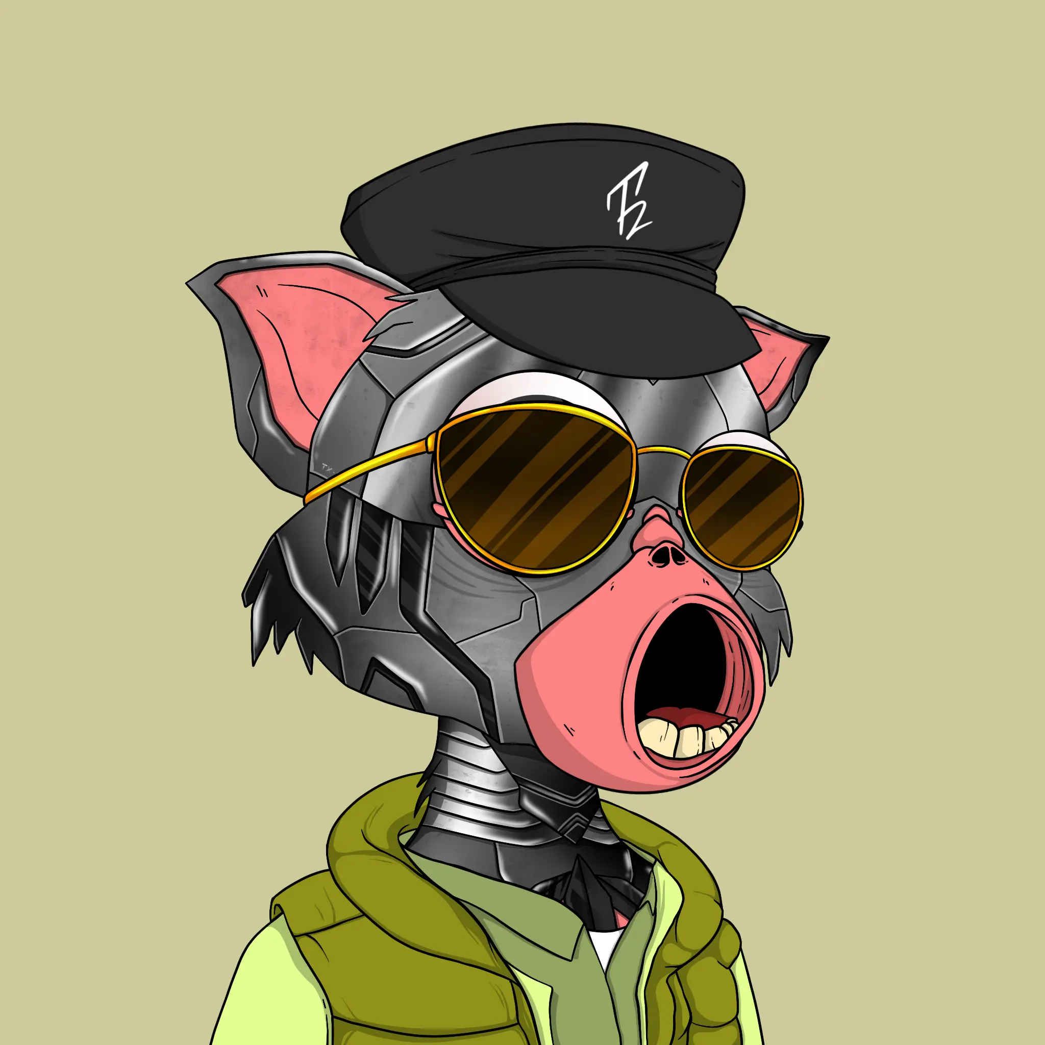 Trendy Tarsier #1195 NFT on Algorand