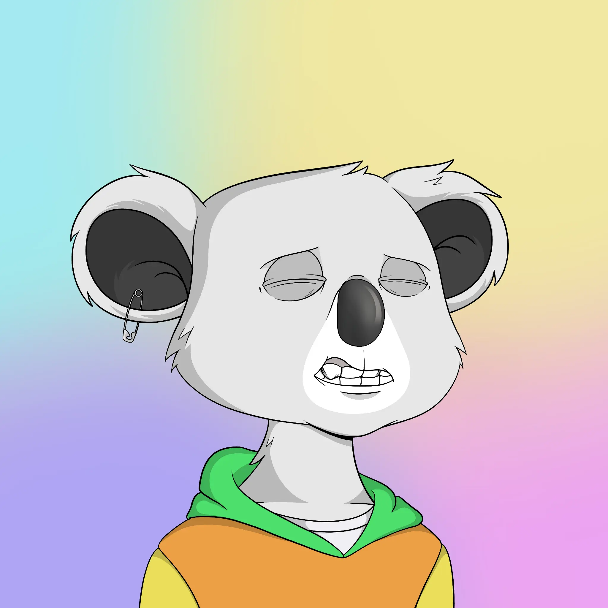 Bad Koala Society #1160 NFT on Algorand