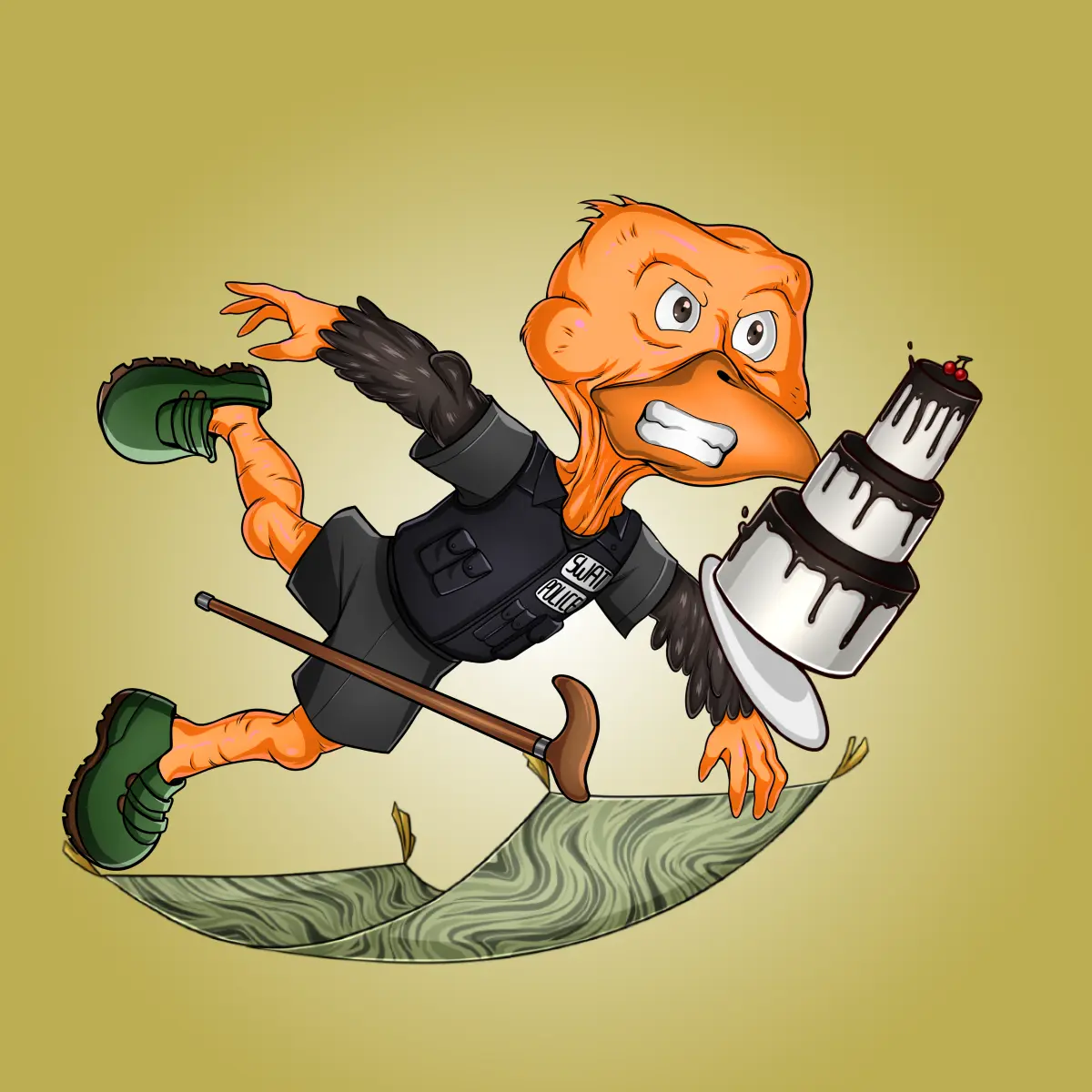 Rug Friends  #4833 NFT on Algorand