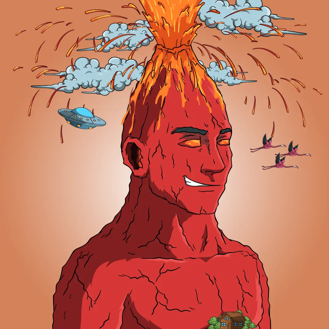 Volcano Boyz #1300 NFT on Algorand