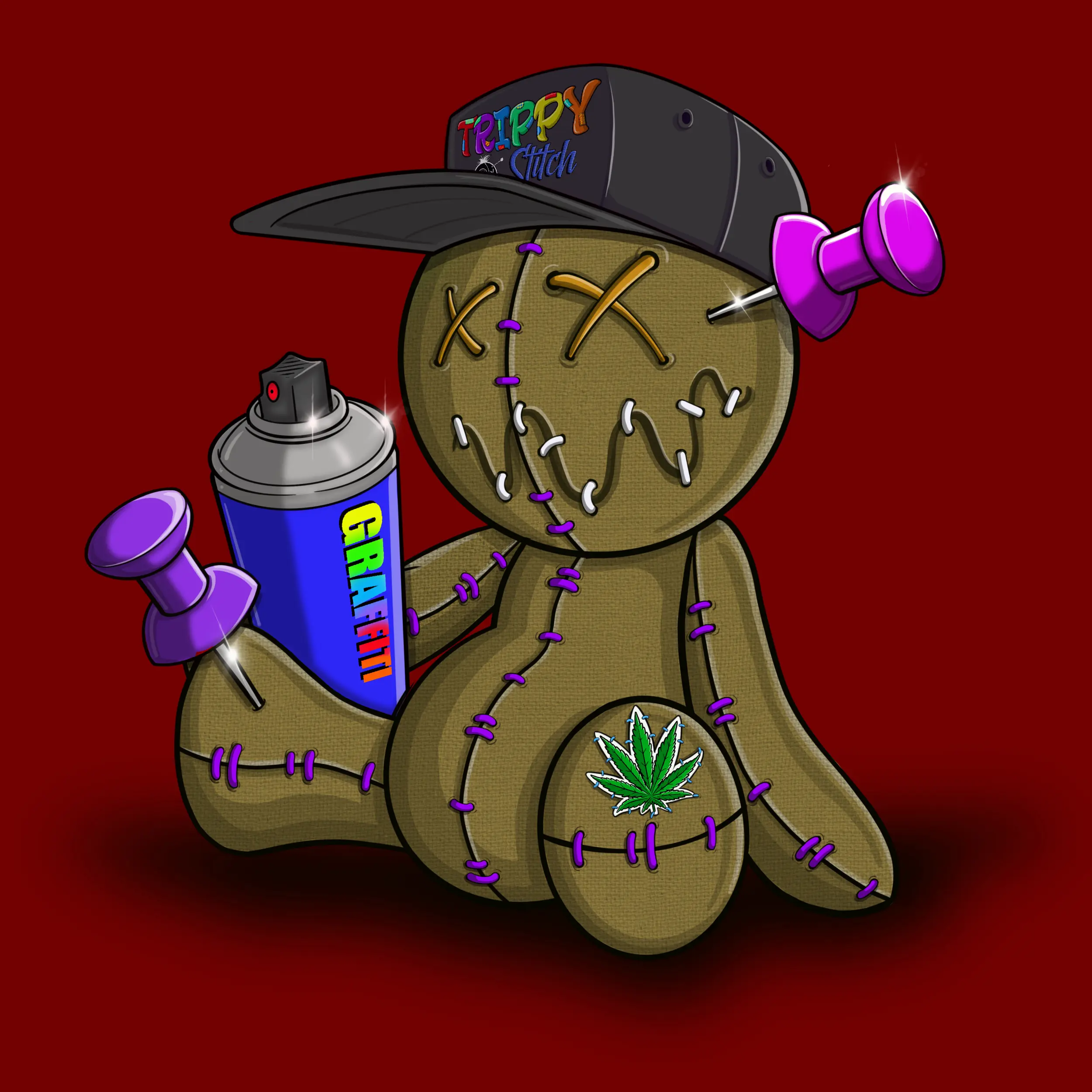 Trippy Stitch #783 NFT on Algorand