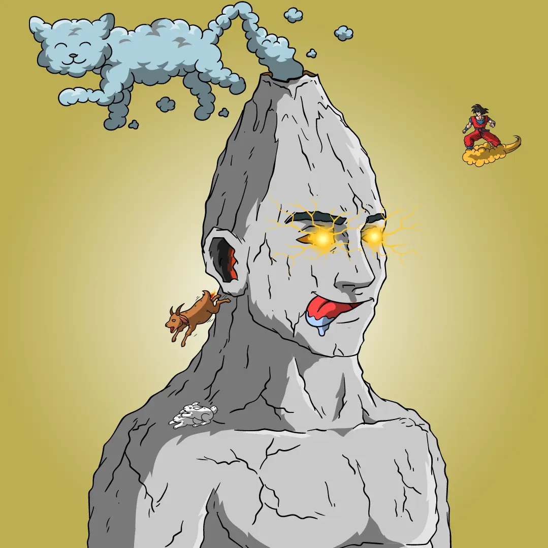 Volcano Boyz #1174 NFT on Algorand