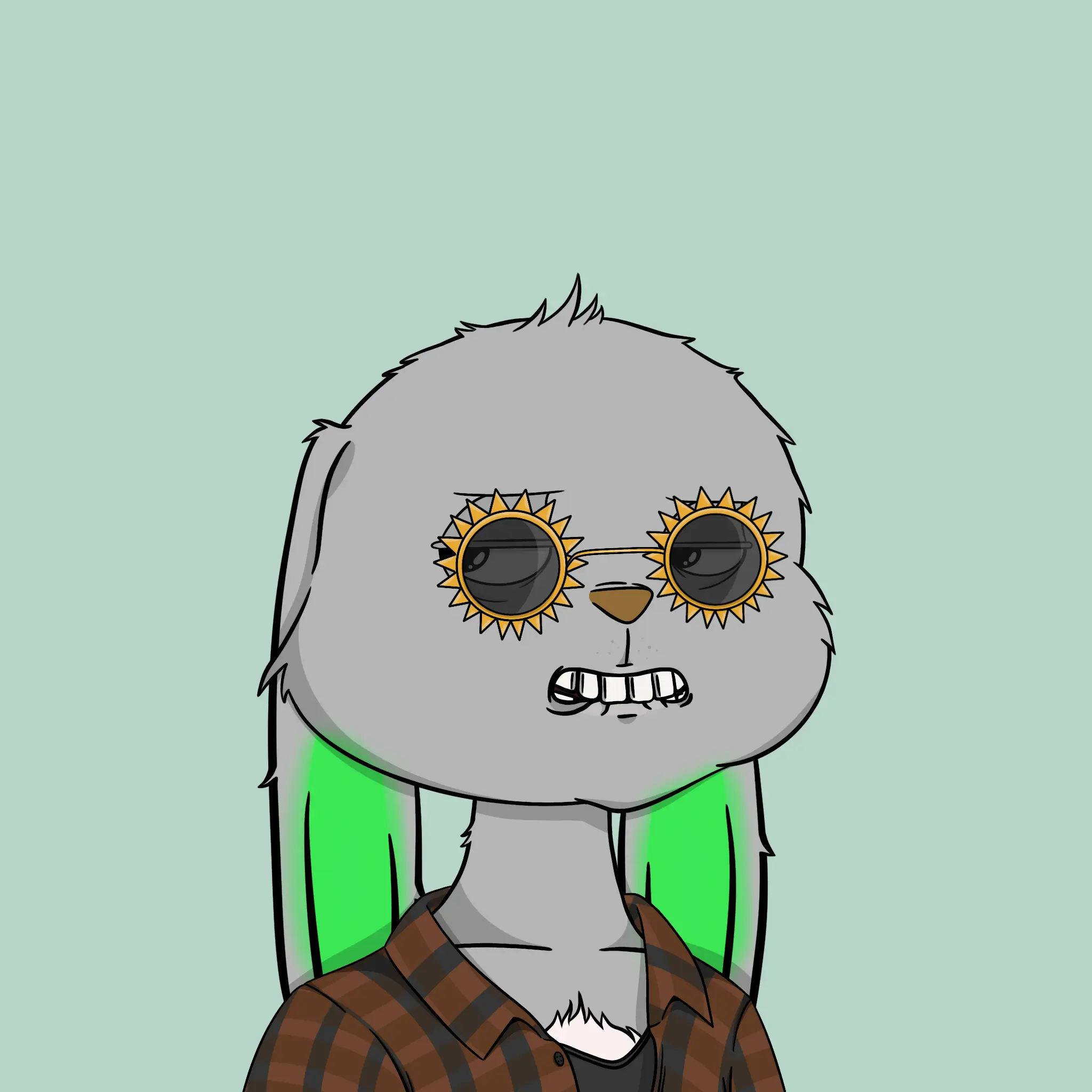 Bad Bunny Society #108 NFT on Algorand