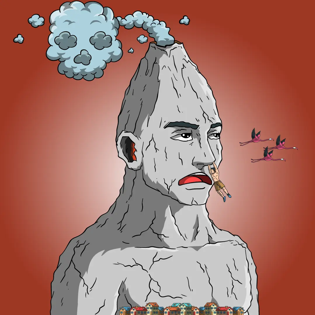 Volcano Boyz #1984 NFT on Algorand