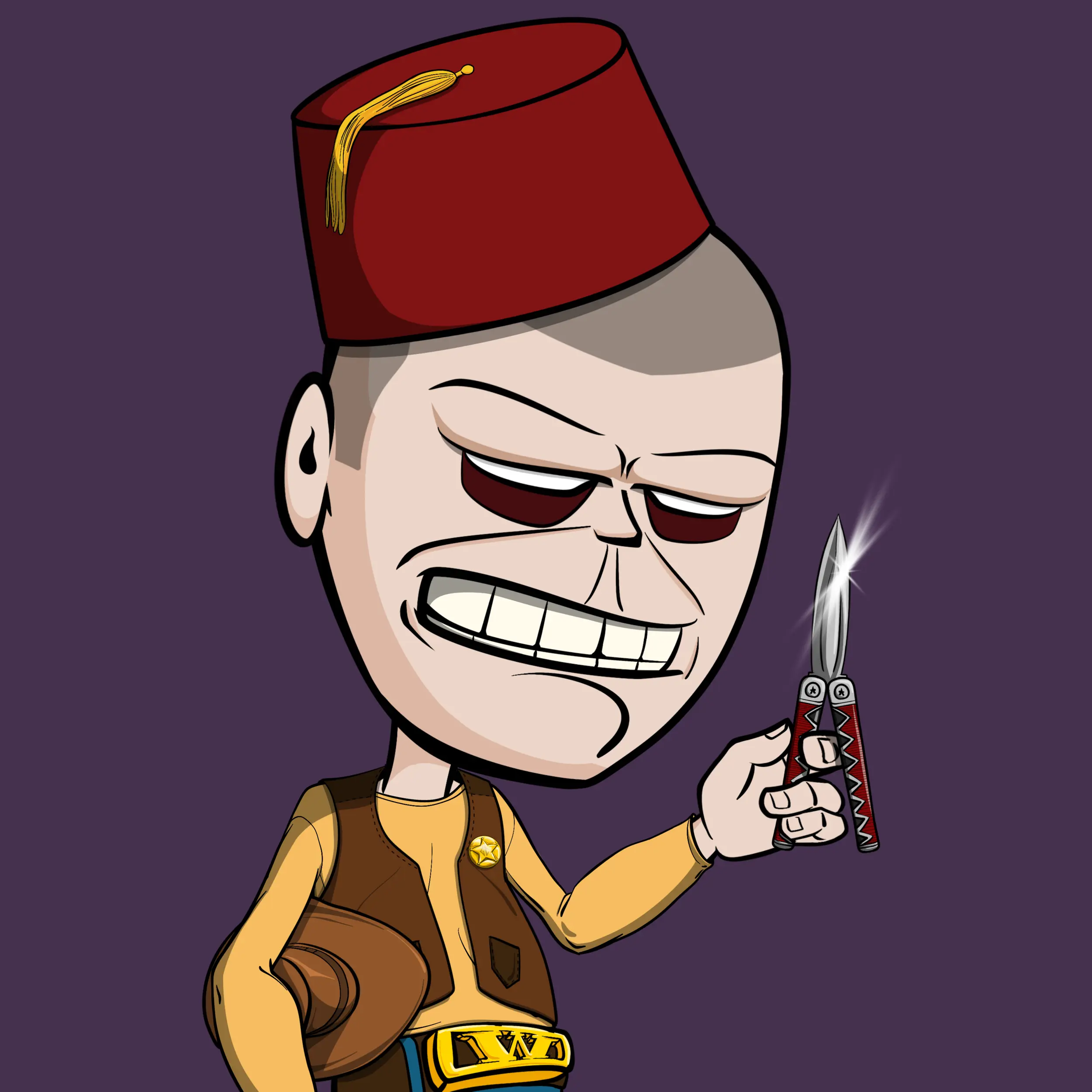 CoolCockGangs #209 NFT on Algorand