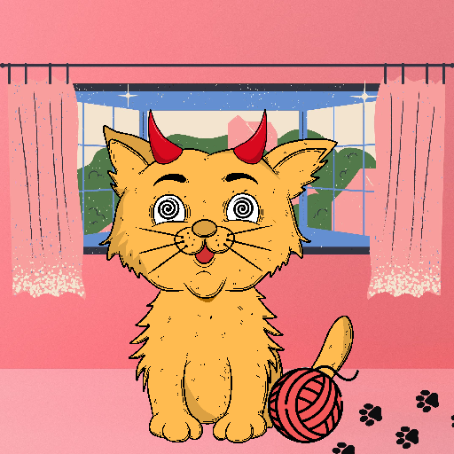 Happy Hoomens Cat#0697 NFT on Algorand