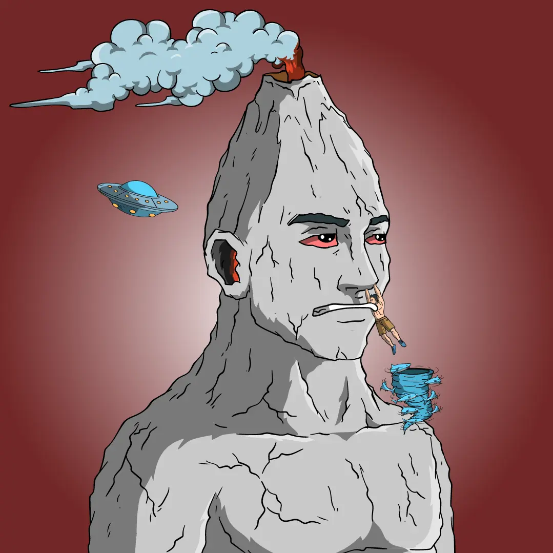 Volcano Boyz #734 NFT on Algorand