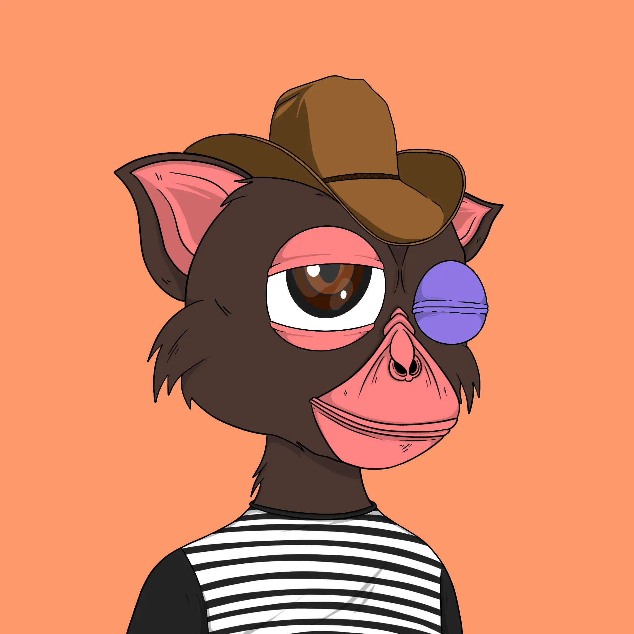 Trendy Tarsier #370 NFT on Algorand