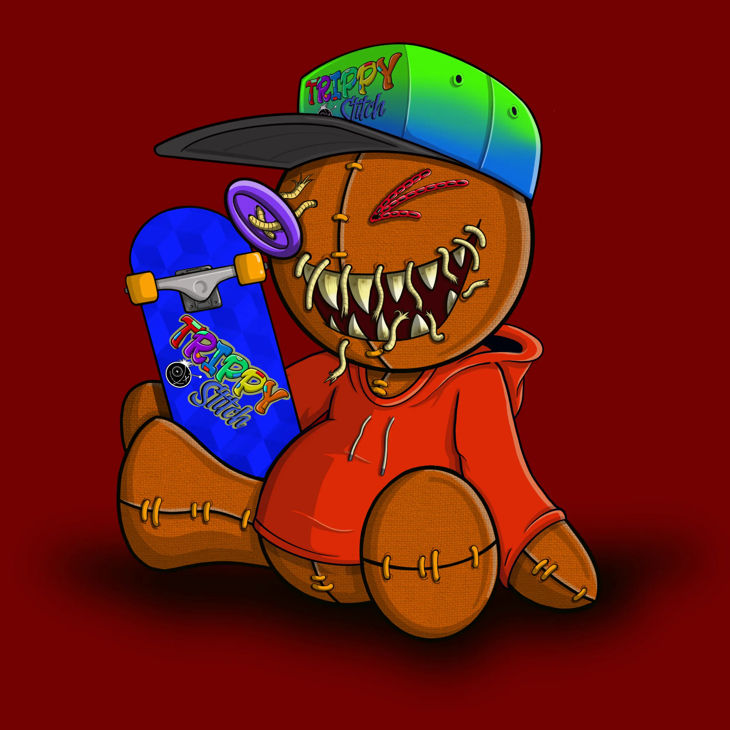 Trippy Stitch #899 NFT on Algorand