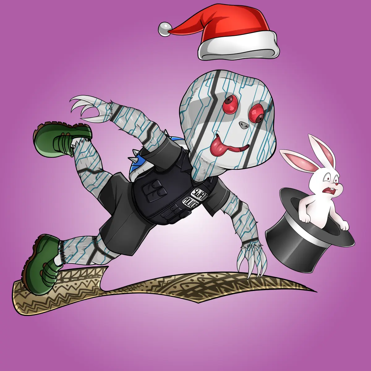 Rug Friends  #4196 NFT on Algorand