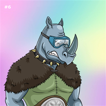 Rowdy Rhino #006