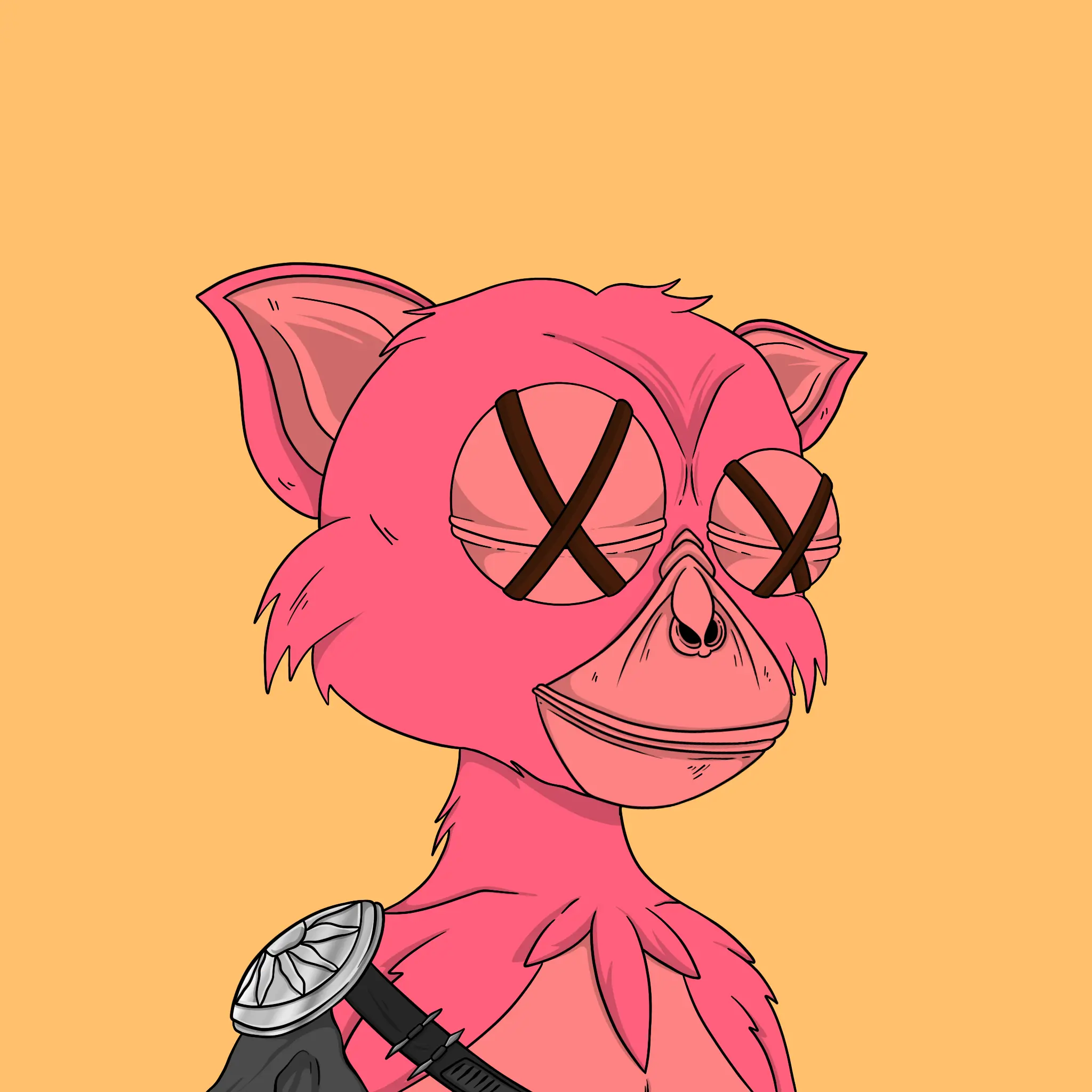 Trendy Tarsier #2804 NFT on Algorand