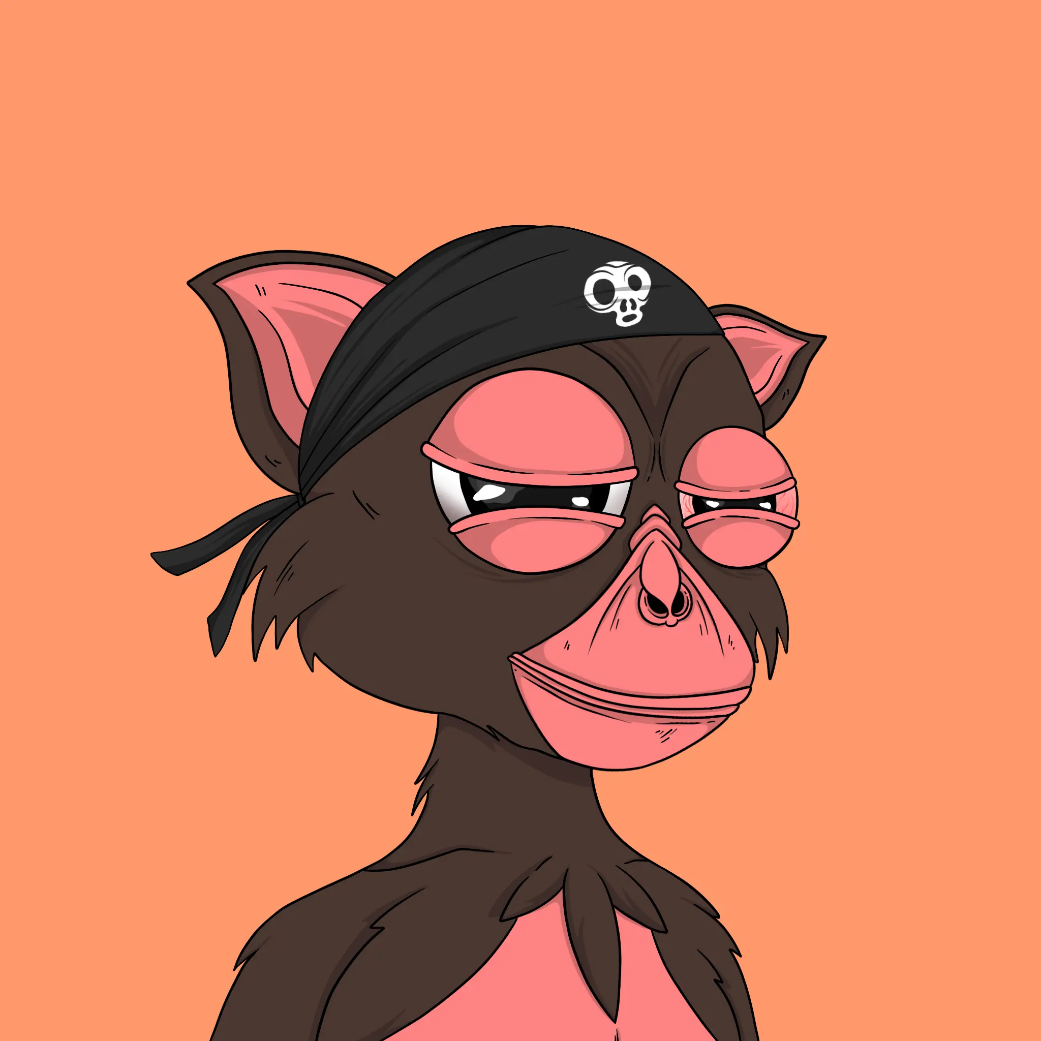 Trendy Tarsier #2789 NFT on Algorand