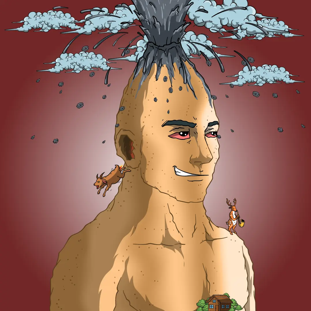 Volcano Boyz #1425 NFT on Algorand