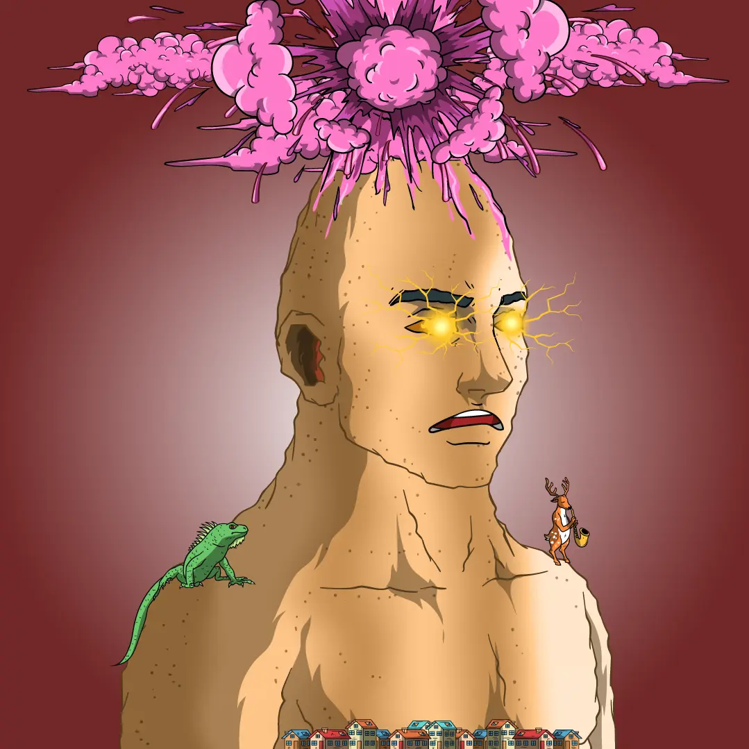 Volcano Boyz #1885 NFT on Algorand