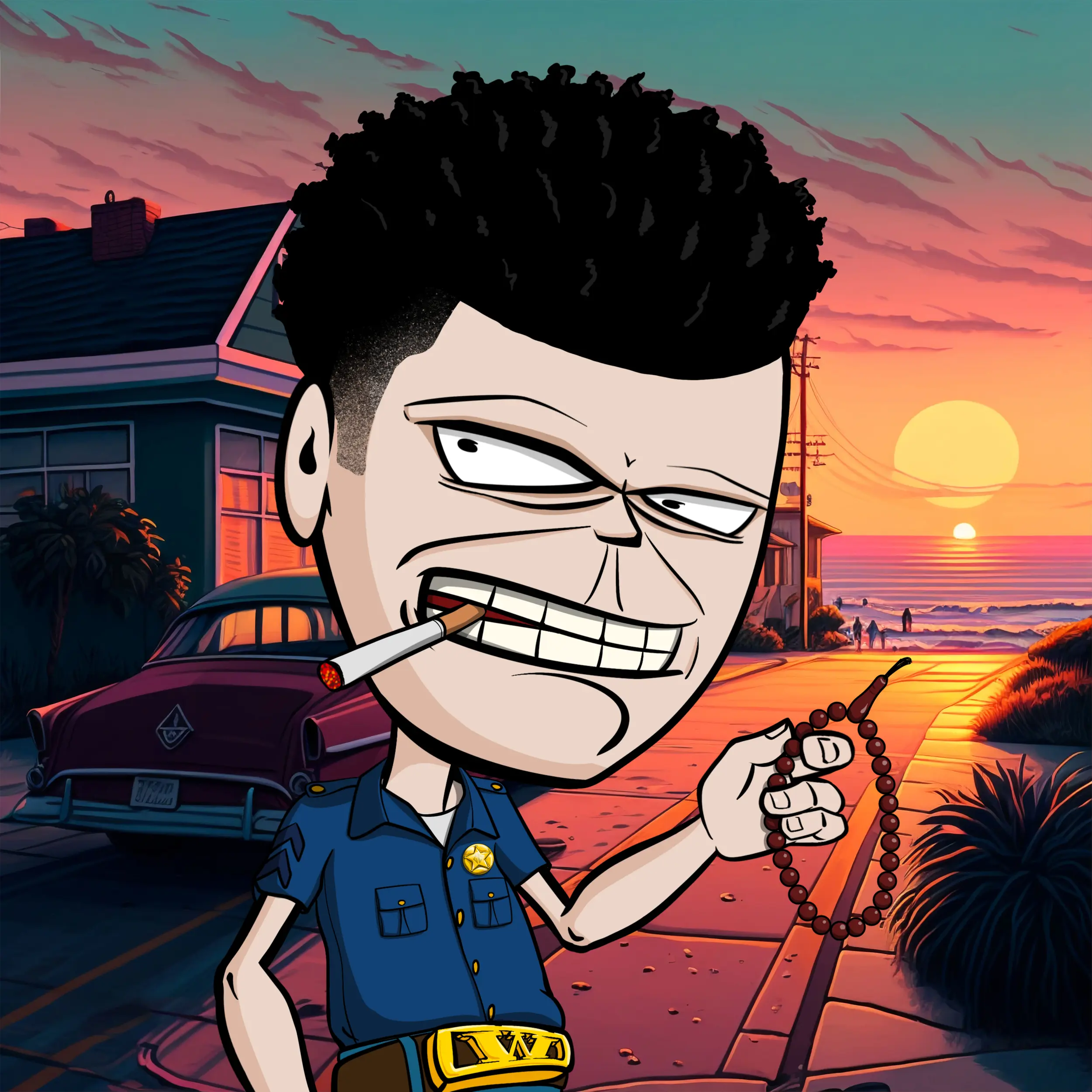 CoolCockGangs #611 NFT on Algorand