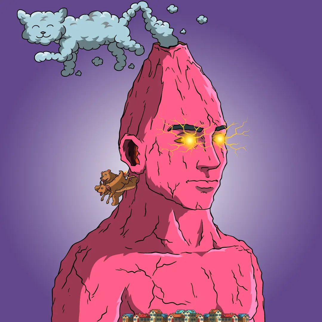 Volcano Boyz #1350 NFT on Algorand