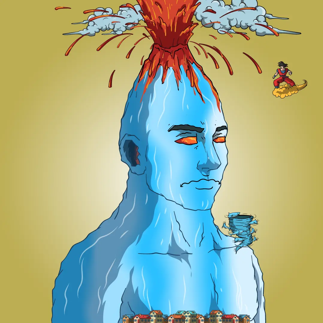 Volcano Boyz #1869 NFT on Algorand