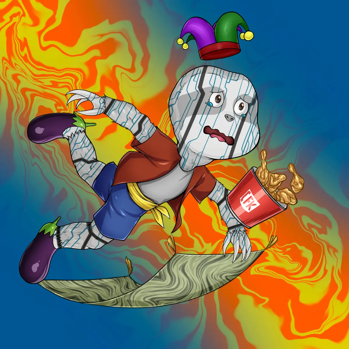 Rug Friends  #4215 NFT on Algorand