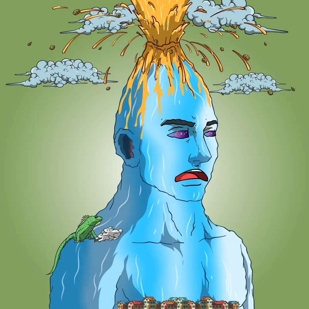 Volcano Boyz #758 NFT on Algorand