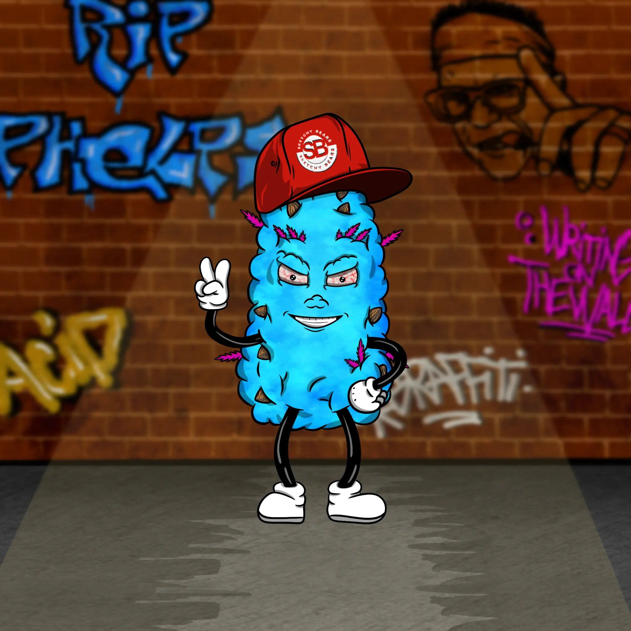 Blazing Budz #697 NFT on Algorand