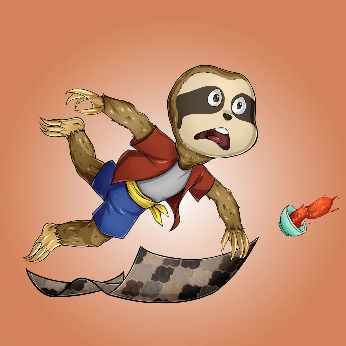 Rug Friends  #4803 NFT on Algorand