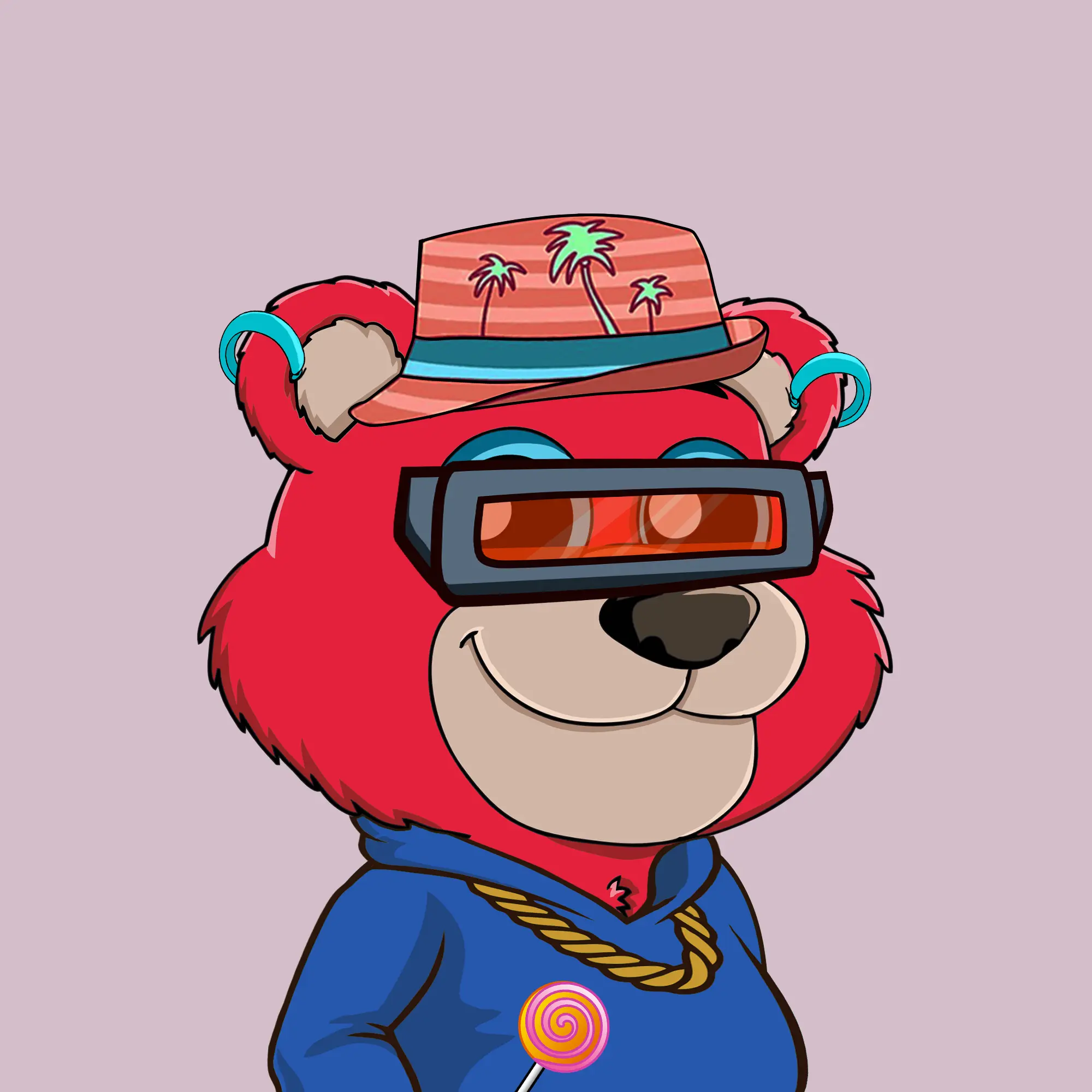 Gluttonous Bears #521 NFT on Algorand