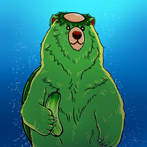 An image of (#020) Beary the Kappa