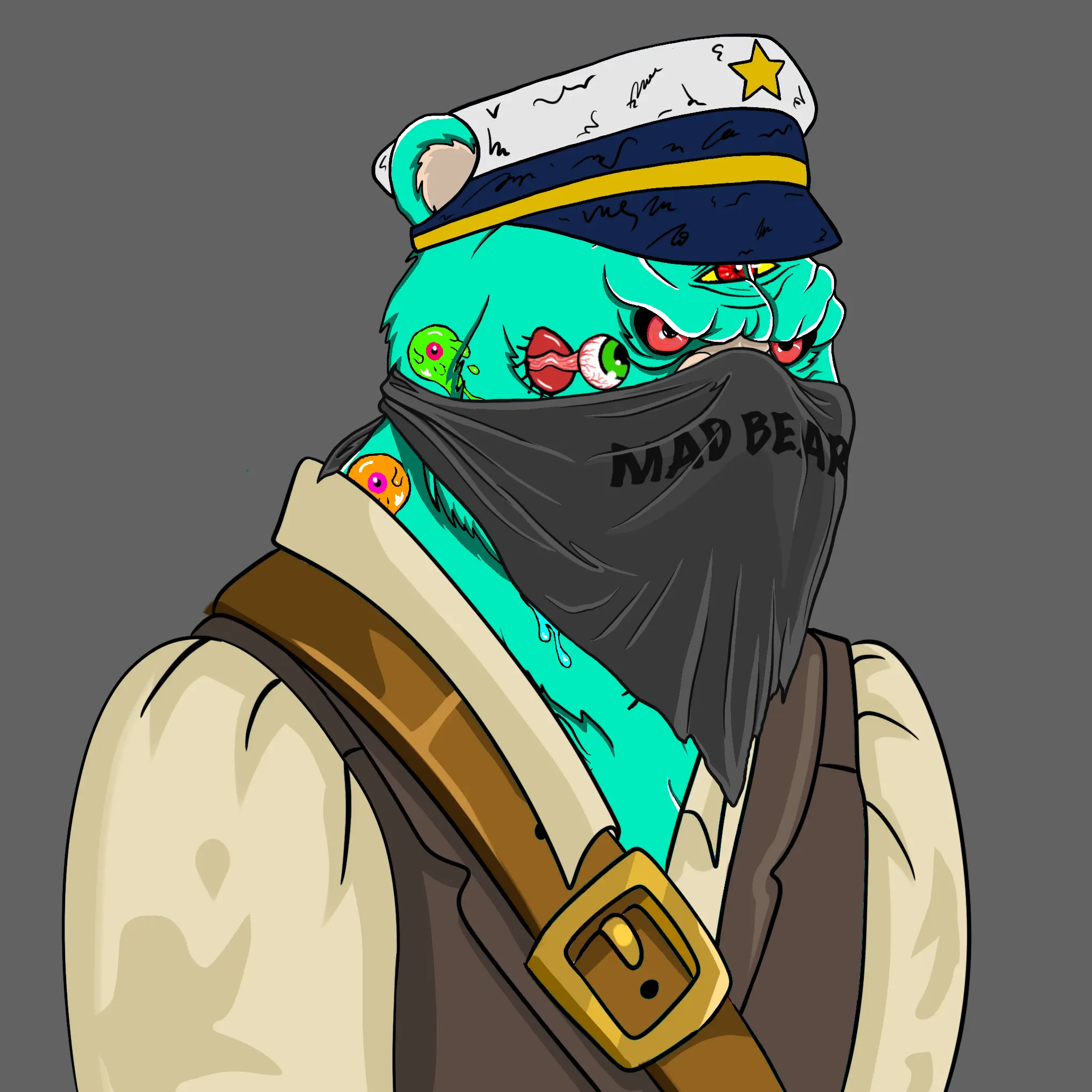 Mad Bears #1102 NFT on Algorand