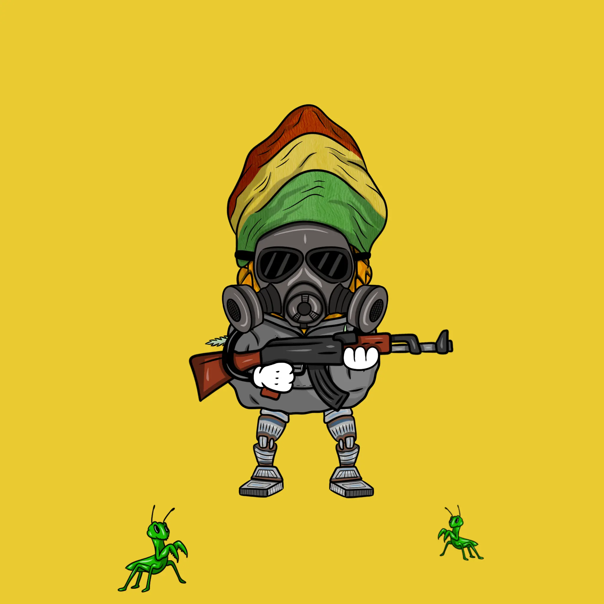 Blazing Budz #19 NFT on Algorand